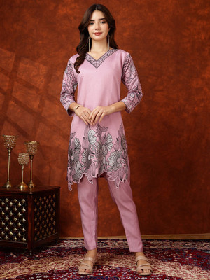 berrylicious Women Ethnic Top Pant Set