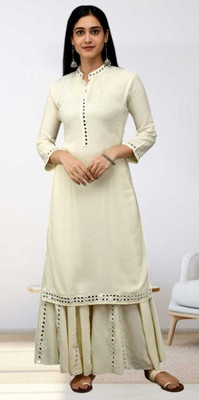 HouseOfCommon Women Kurta Palazzo Set