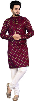 Growwax Men Kurta Pyjama Set