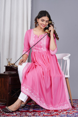 GEHU GARMENTS Women Kurti Palazzo Set