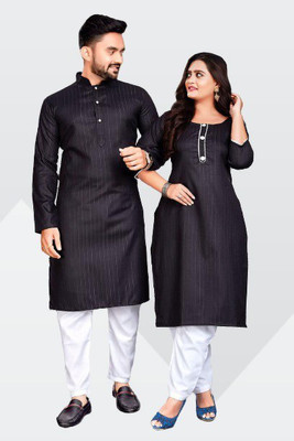 AKSHAT CREATION Men Kurta Pyjama Set