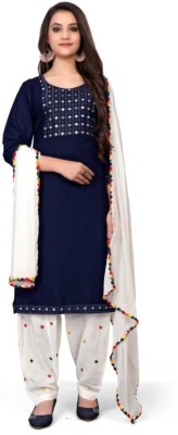 RR CREATION Women Kurta Patiala Dupatta Set