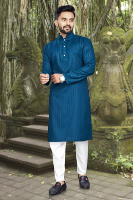 CELLUX Men Kurta Pyjama Set