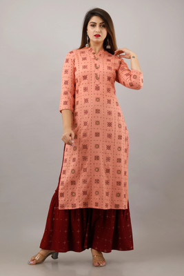Rangrez Women Kurta Palazzo Set