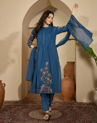 Skylee Women Kurta Pant Dupatta Set