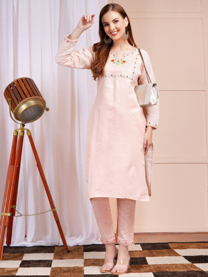 YaFex Women Kurti Pant Set