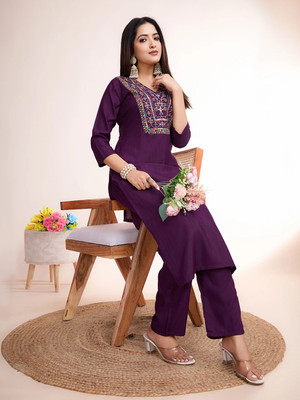 TINKUDI Women Kurti Pant Set