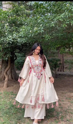 nilormy Women Kurti Palazzo Set