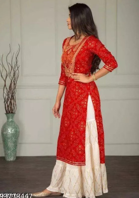 THREE A STAR FASHIN Women Kurta Pant Dupatta Set