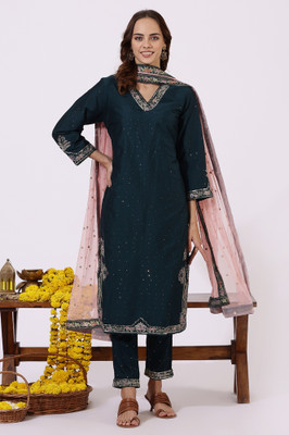 Wishful Women Kurta Pant Dupatta Set