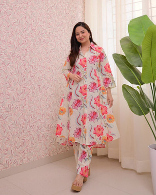 KALRAV JAYPORE Women Kurta Pant Set