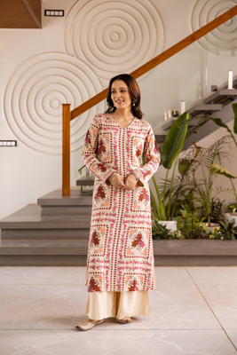 Nehamta Women Kurta Palazzo Set