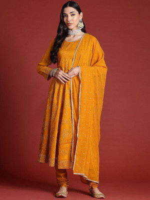 ANOUK Women Kurta Churidar Set