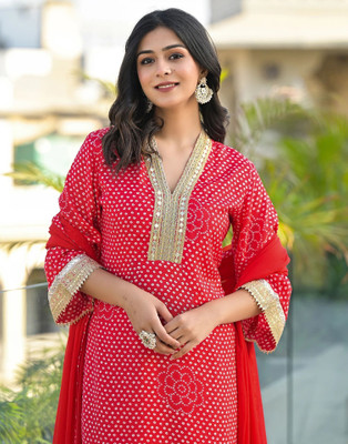 Skylee Women Kurta Patiala Dupatta Set