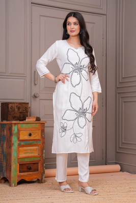 Toflei Women Kurti Pant Set