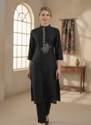 Fems Women Kurta Pant Set