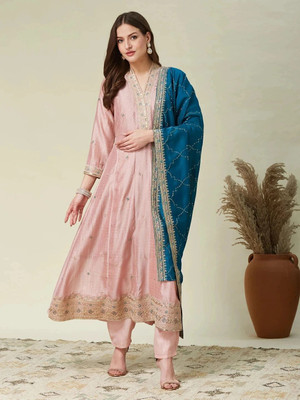 MOKOSH Women Kurta Pant Dupatta Set