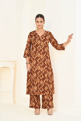Larqi Women Kurta Palazzo Set
