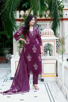 Niya Women Kurti Pant Dupatta Set