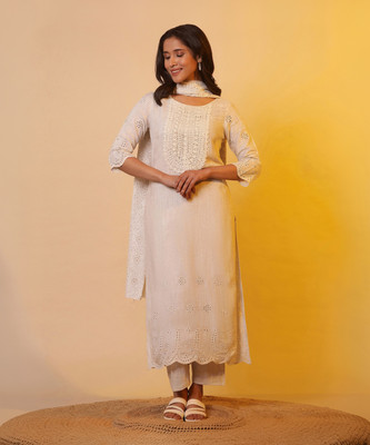 Aurelia Women Kurta Pant Dupatta Set