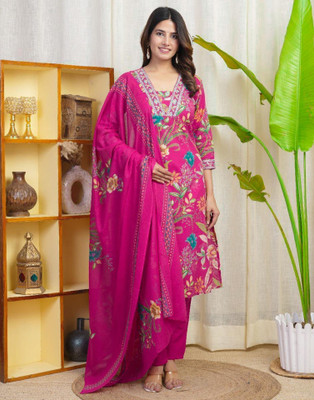 Skylee Women Kurta Pant Dupatta Set