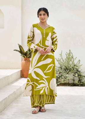 Nehamta Women Kurta Palazzo Set