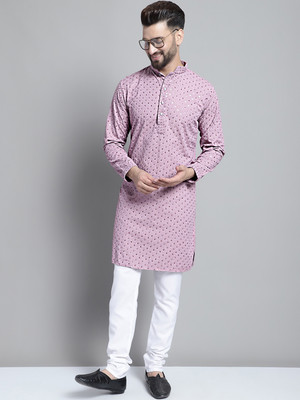 Jompers Men Kurta Churidar Set