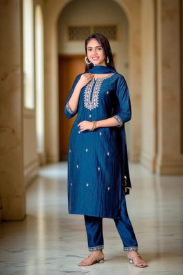 sukani fashion Women Kurti Pant Dupatta Set