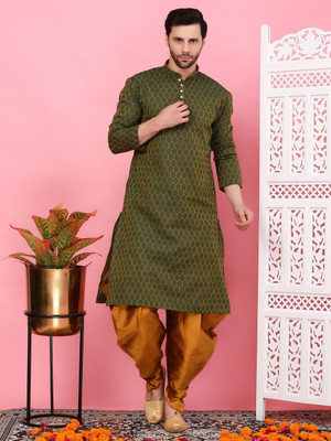 Sydney Heights Men Kurta Patiala Set