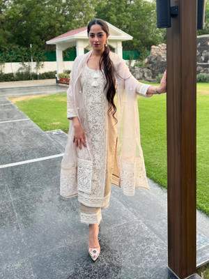 Divastri Women Kurta Pant Dupatta Set