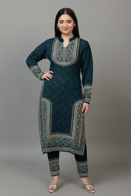 hifzaa Women Kurti Palazzo Set