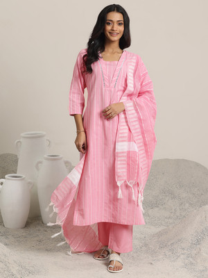 LIBAS Women Kurta Pant Dupatta Set