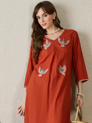 Indo Era Women Kurta Pant Set