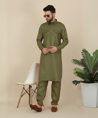 kraft india Men Kurta Salwar Set
