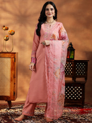 LIBAS Women Kurta Dupatta Set