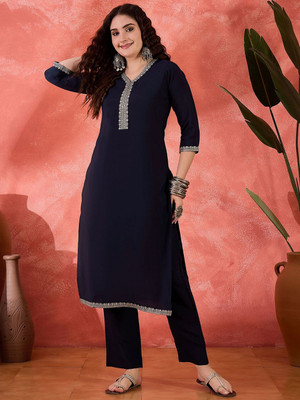 Sangria Women Kurta Pant Set
