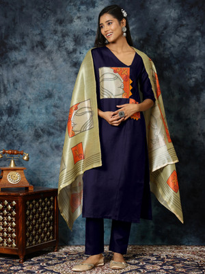 Youthnic Women Kurta Pant Dupatta Set