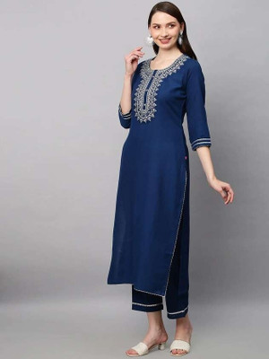 SSS BROTHER Women Kurti Pant Set