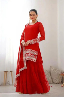 King Creation Women Kurta Pant Dupatta Set