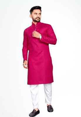 AKSHAT CREATION Men Kurta Pyjama Set