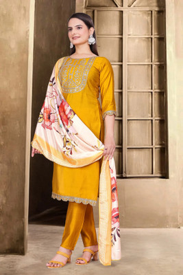 REPIBON FASHION Women Kurta Salwar Dupatta Set
