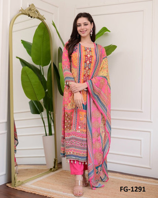 Fashion Galleria Women Kurta Pant Dupatta Set