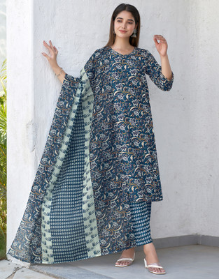 Skylee Women Kurta Pant Dupatta Set