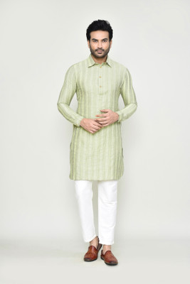 POLY2FAB Men Kurta Pyjama Set