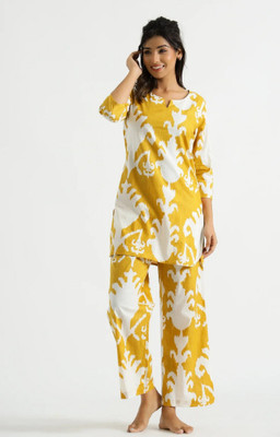 sadhnazon Women Ethnic Top Pant Set