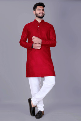 Capitalking Men Kurta Pant Set