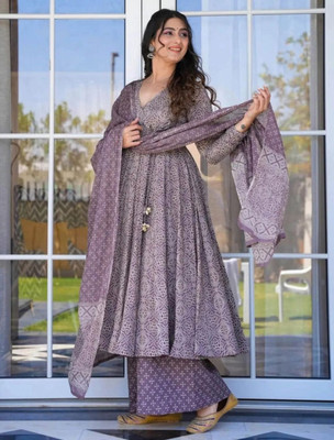 ARADHNA Women Kurta Palazzo Dupatta Set