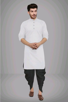 ZEDIN Men Kurta Dhoti Set