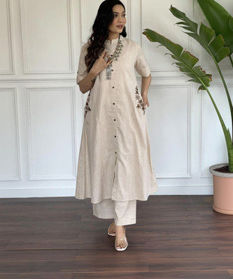 Chandra Fab Women Kurti Palazzo Set