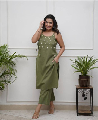 JASWAR Women Kurta Palazzo Set